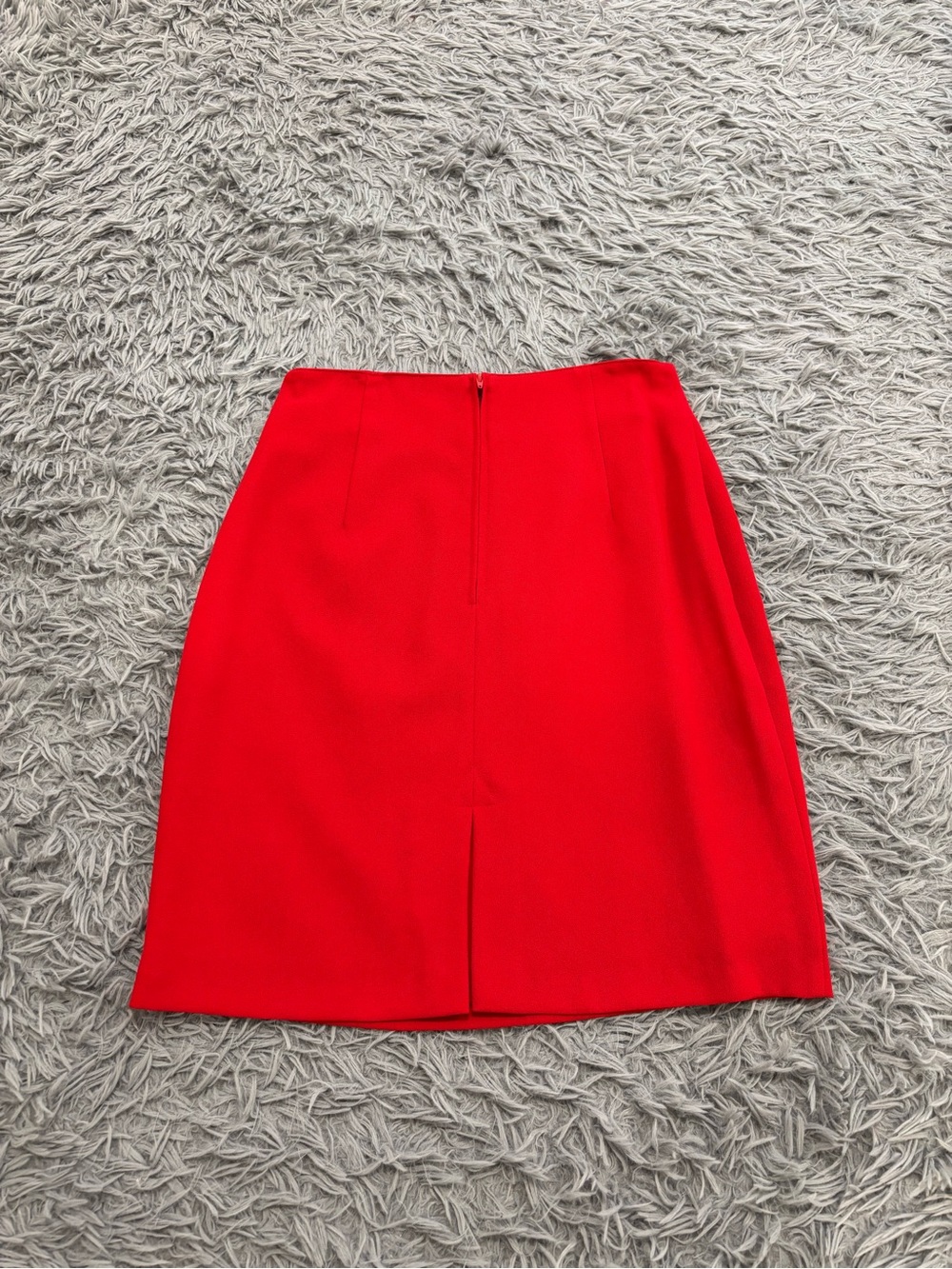 NEW Cache Women's Red 2 Piece Vest Skirt Suit Set Size 10 VTG 90’s Classy Office - Picture 8 of 12